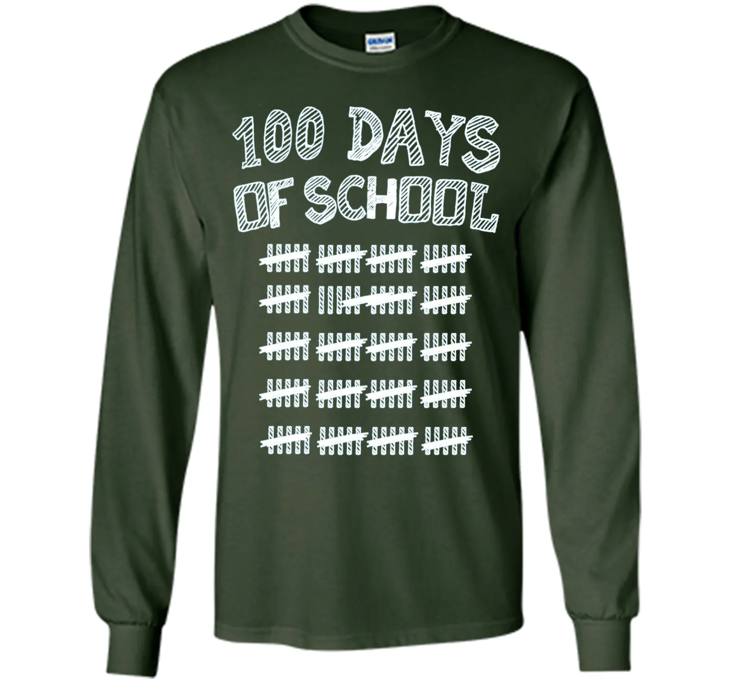 100 Days Of School Shirt For Kids - Boys and Girls T-Shirt