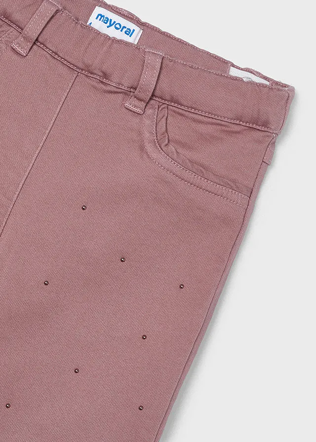 4546 Mayoral Slim leg Sparkle Trousers