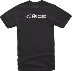 ALPINESTARS Ride 3.0 T-Shirt - Black/White - Medium 1232722001020M