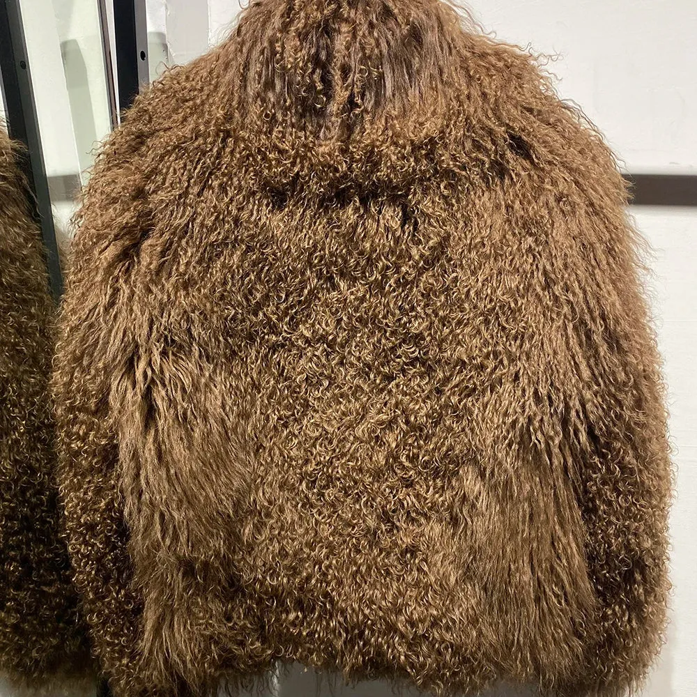Authentic Luxurious Fluffy Fur Jacket