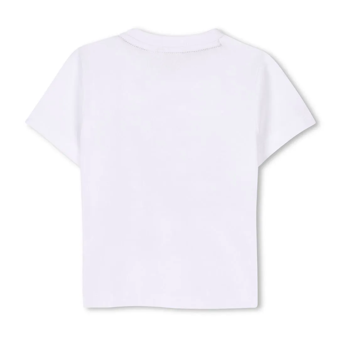 Babies White Triple Logo T-Shirt