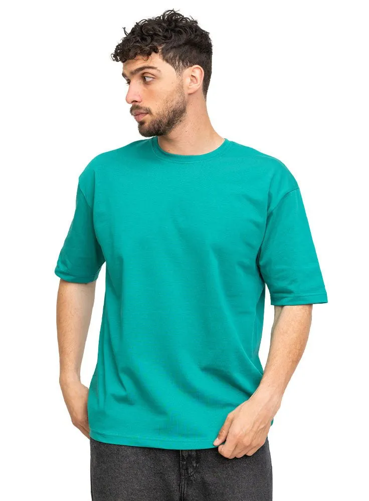 Cactus Over Size Round T-Shirt