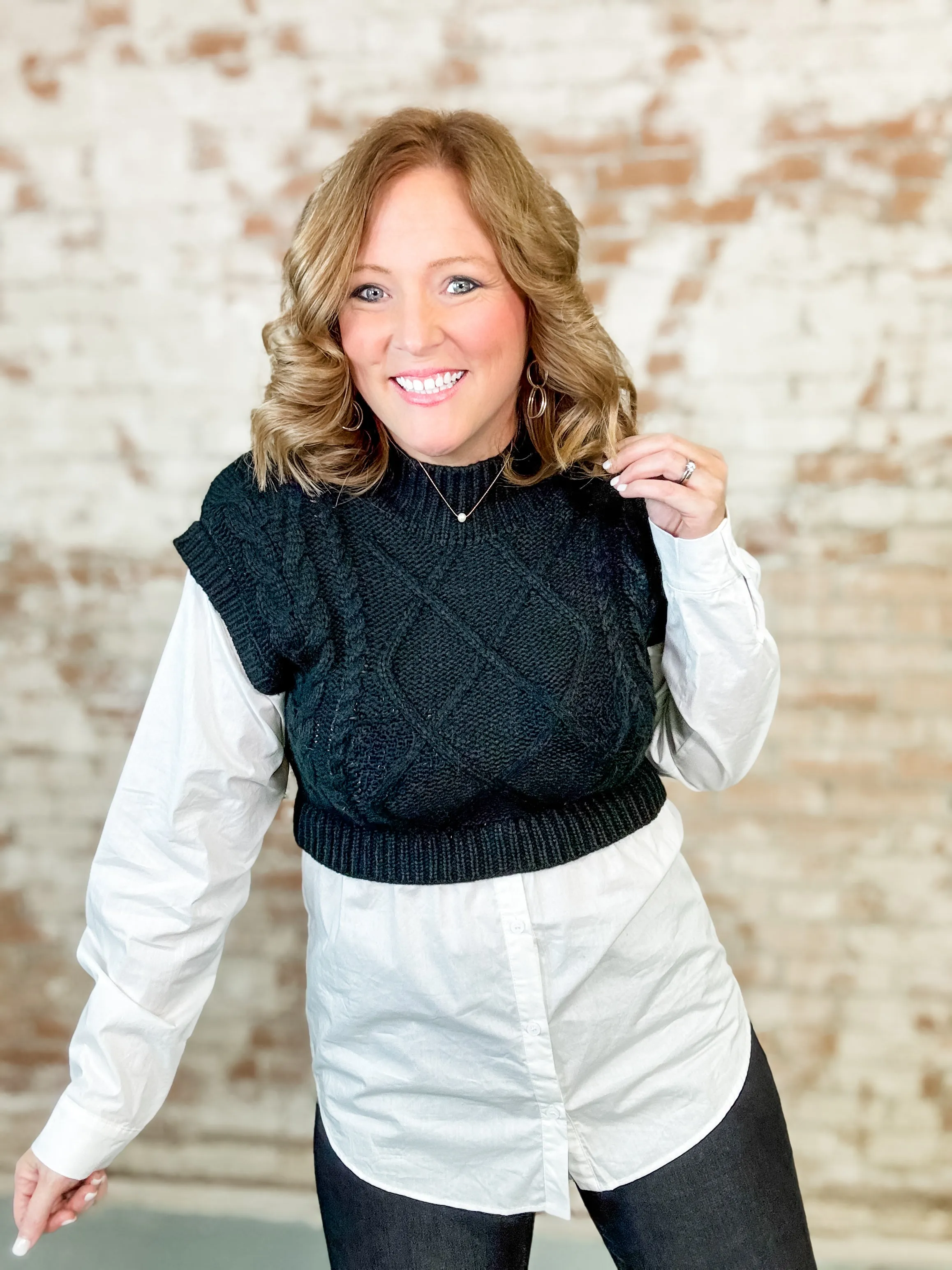 Cambria Sweater Top - FINAL SALE