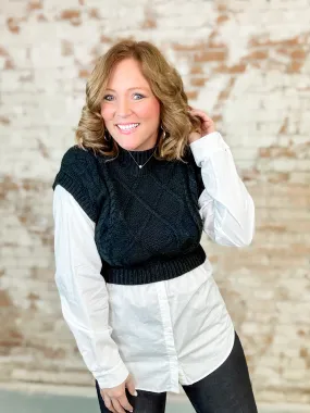 Cambria Sweater Top - FINAL SALE