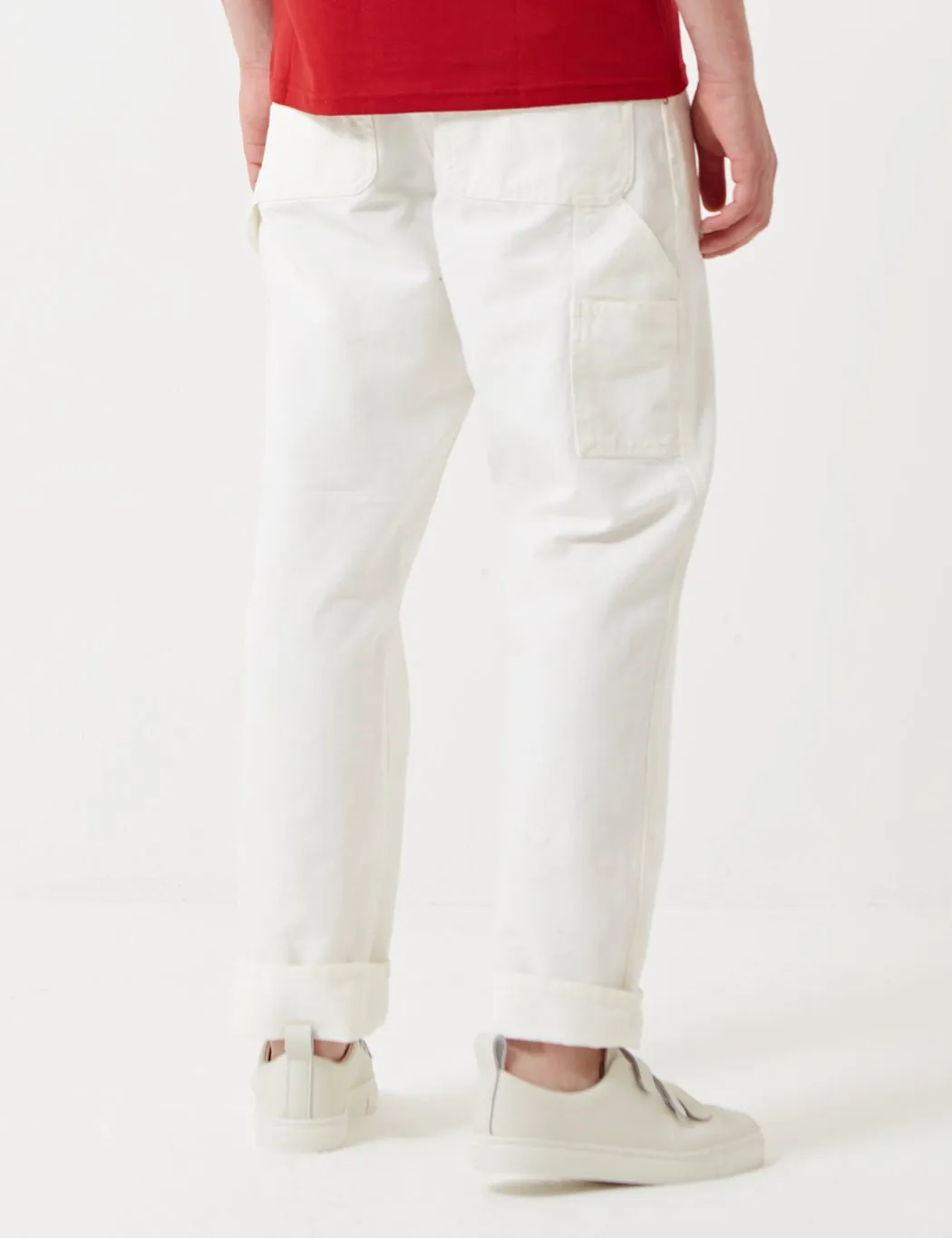 Carhartt Single Knee Work Pant - Wax White