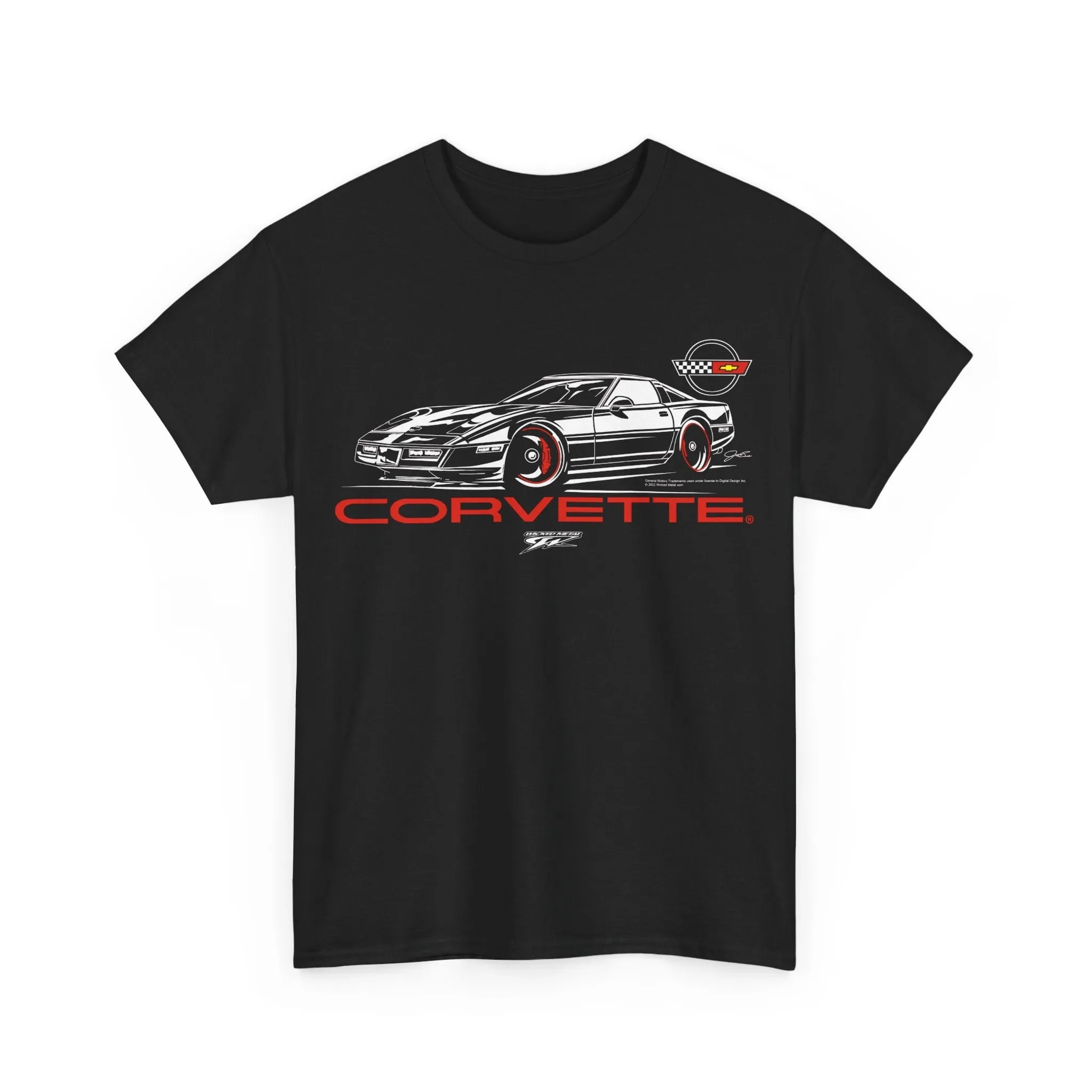 Corvette c4 Stylized - Corvette C4 Stylized logo shirt