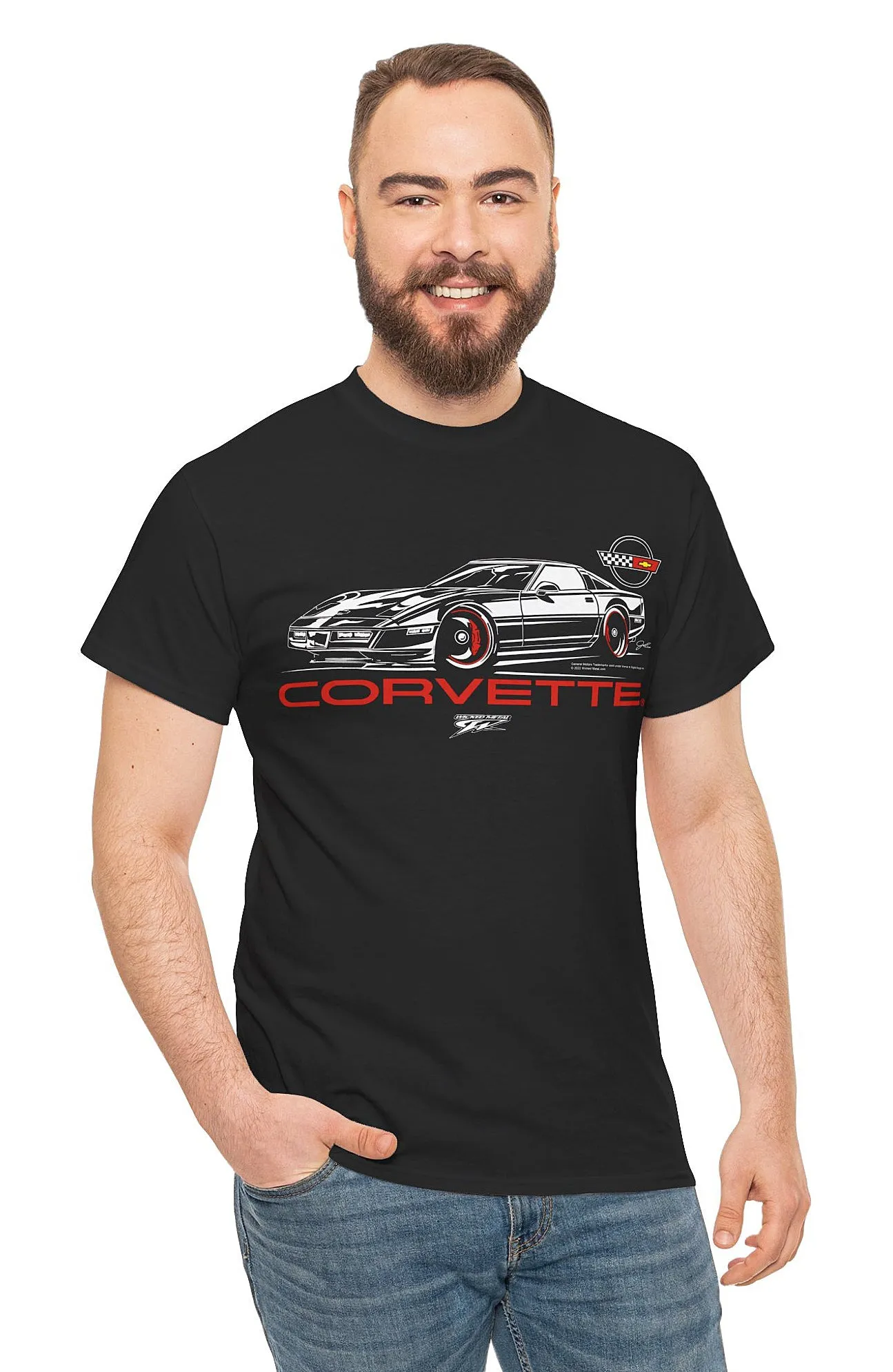 Corvette c4 Stylized - Corvette C4 Stylized logo shirt