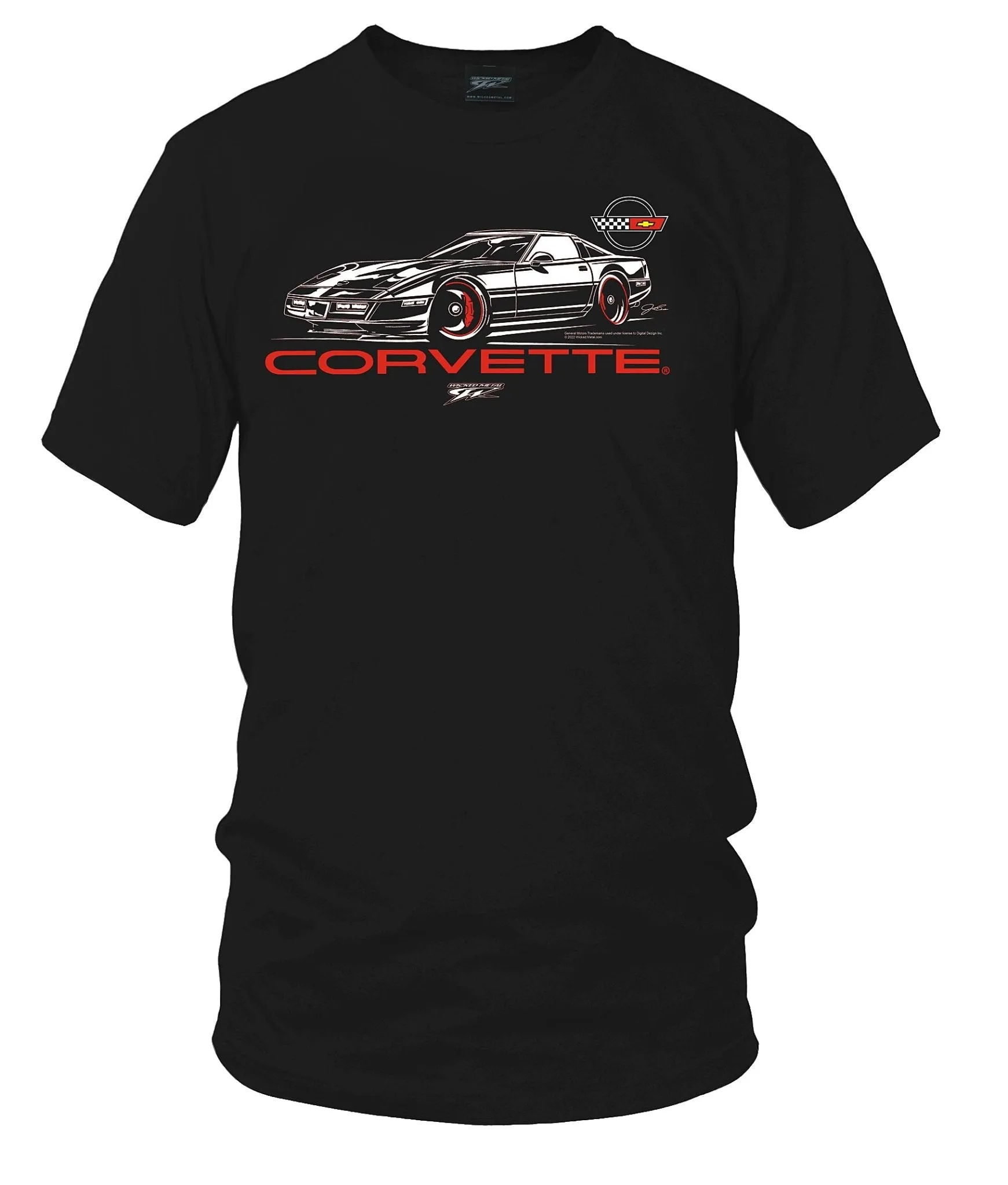 Corvette c4 Stylized - Corvette C4 Stylized logo shirt
