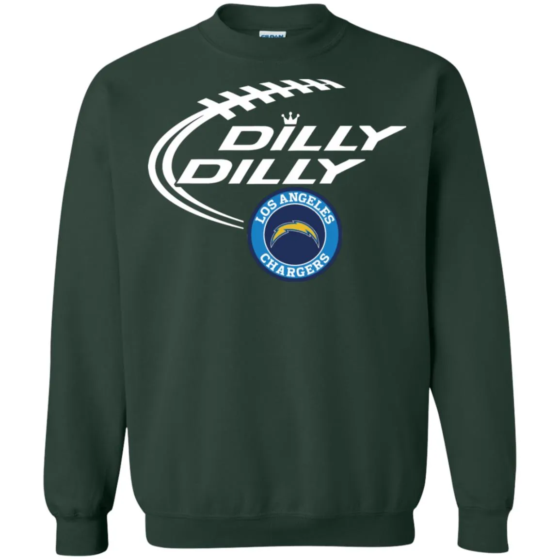 Dilly Dilly Los Angeles Chargers Nfl Football Unisex Crewneck Pullover Sweatshirt