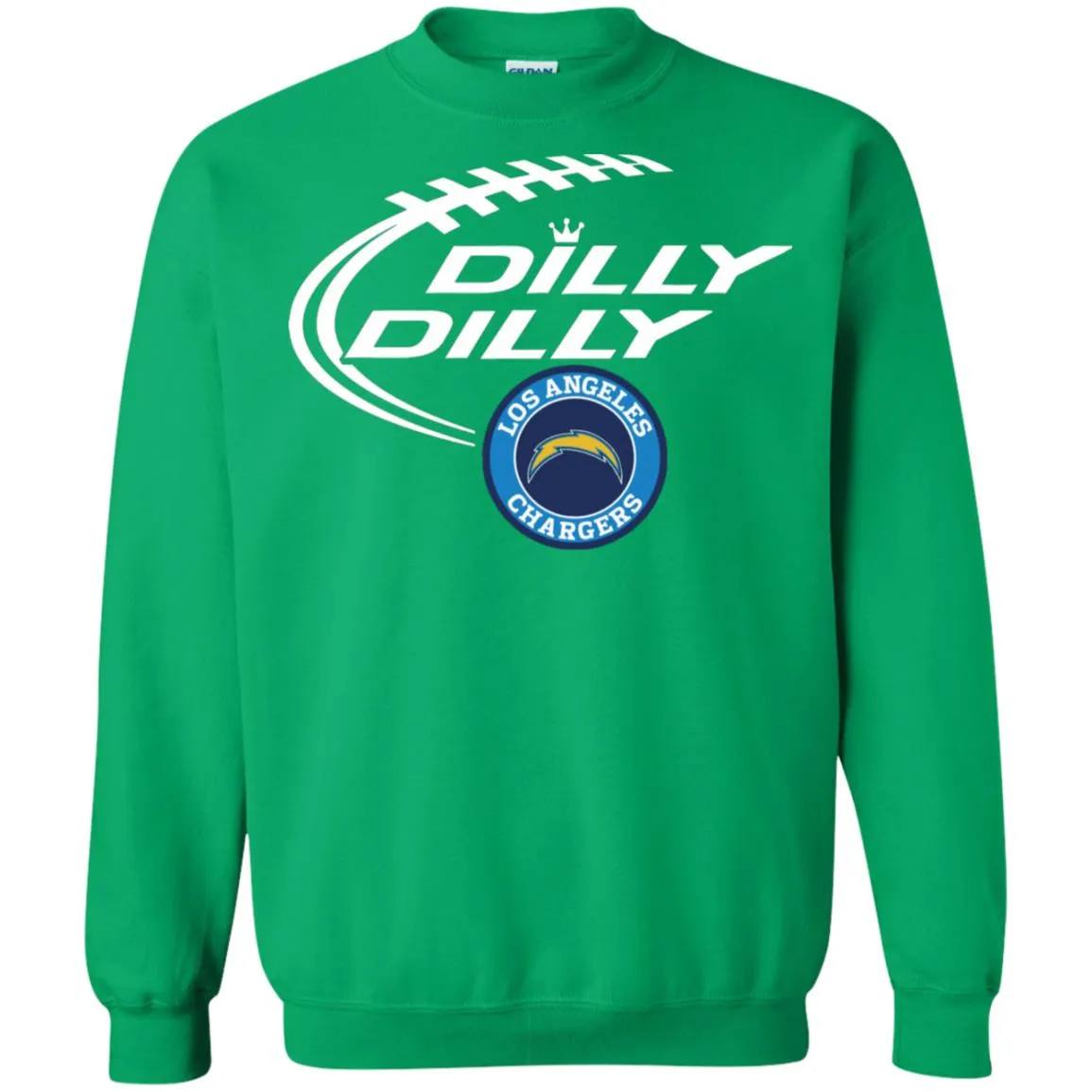 Dilly Dilly Los Angeles Chargers Nfl Football Unisex Crewneck Pullover Sweatshirt