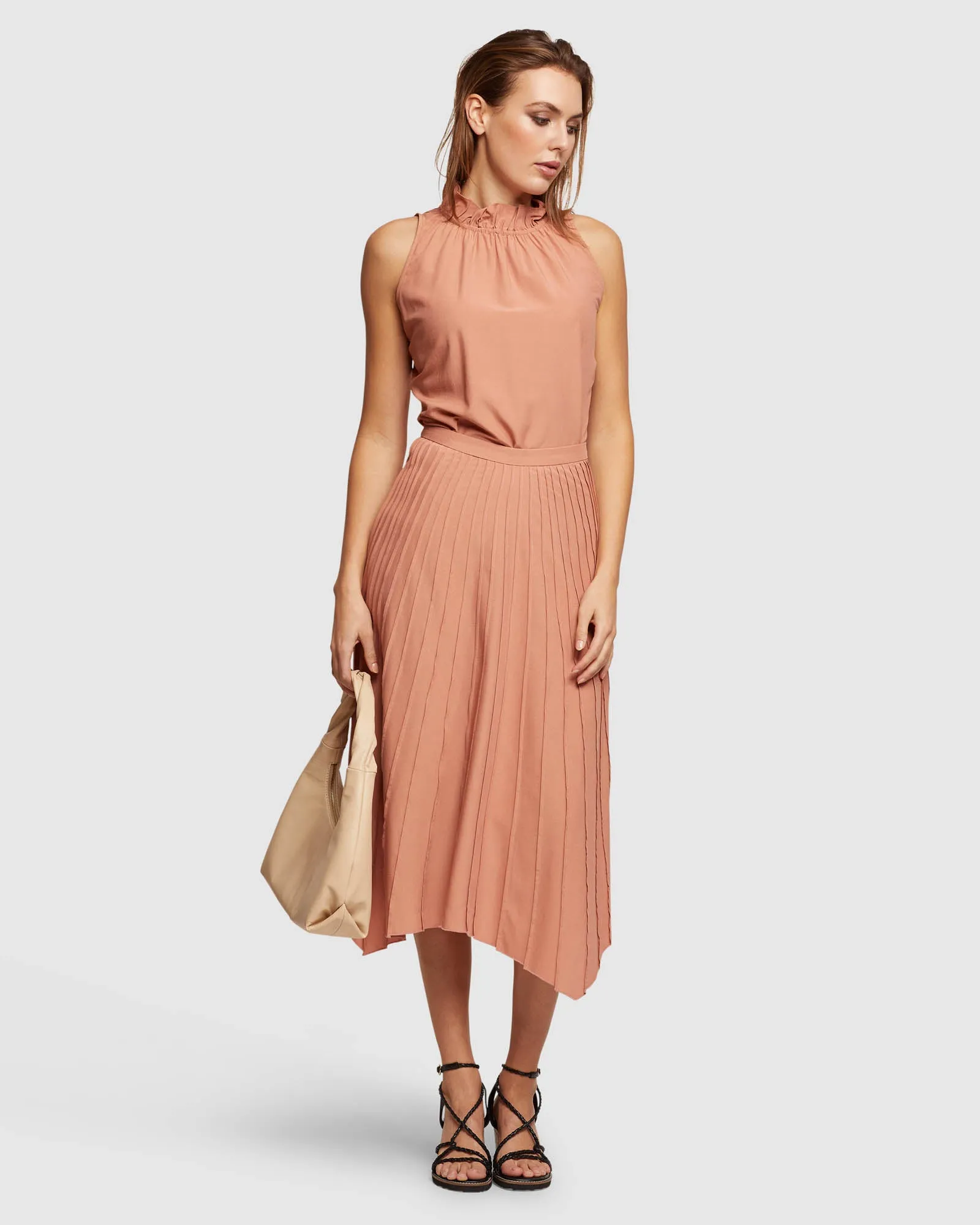 Ecland Pleated Skirt
