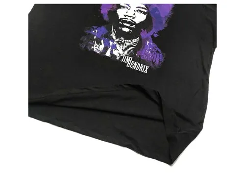 FERRIS JIMI HENDRIXO CREW NECK T SHIRT IN BLACK