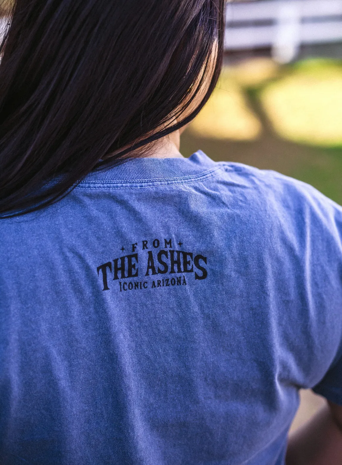 From the Ashes Ladies Boxy Crop Tee