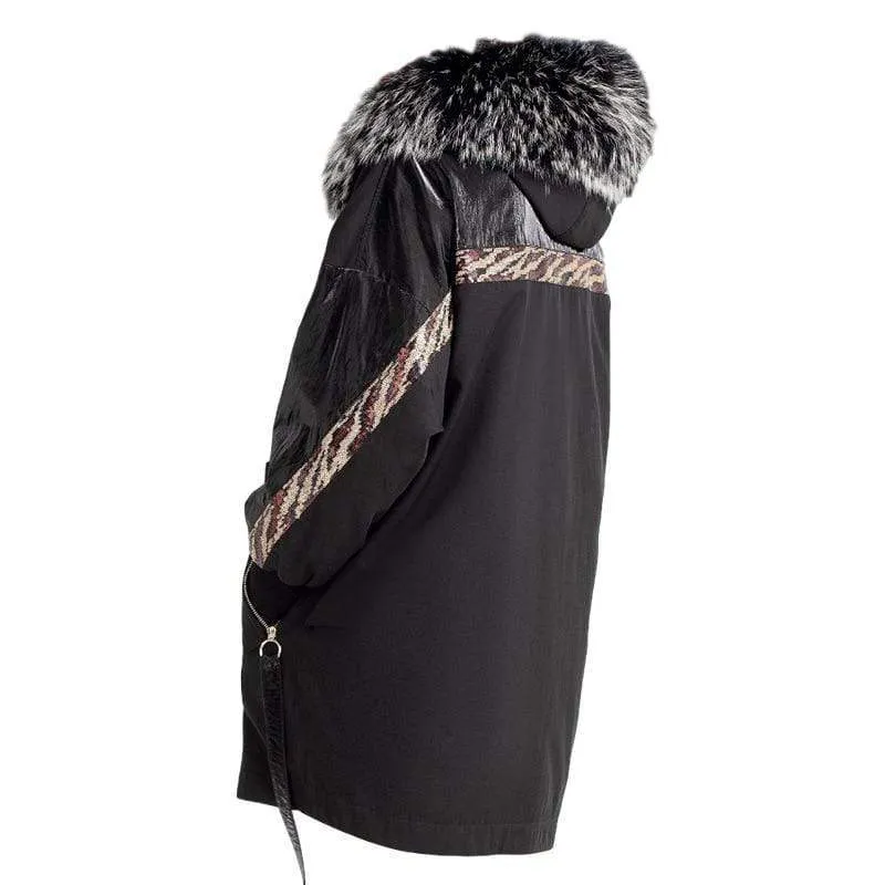 FUR COAT SHAGGY JACKET