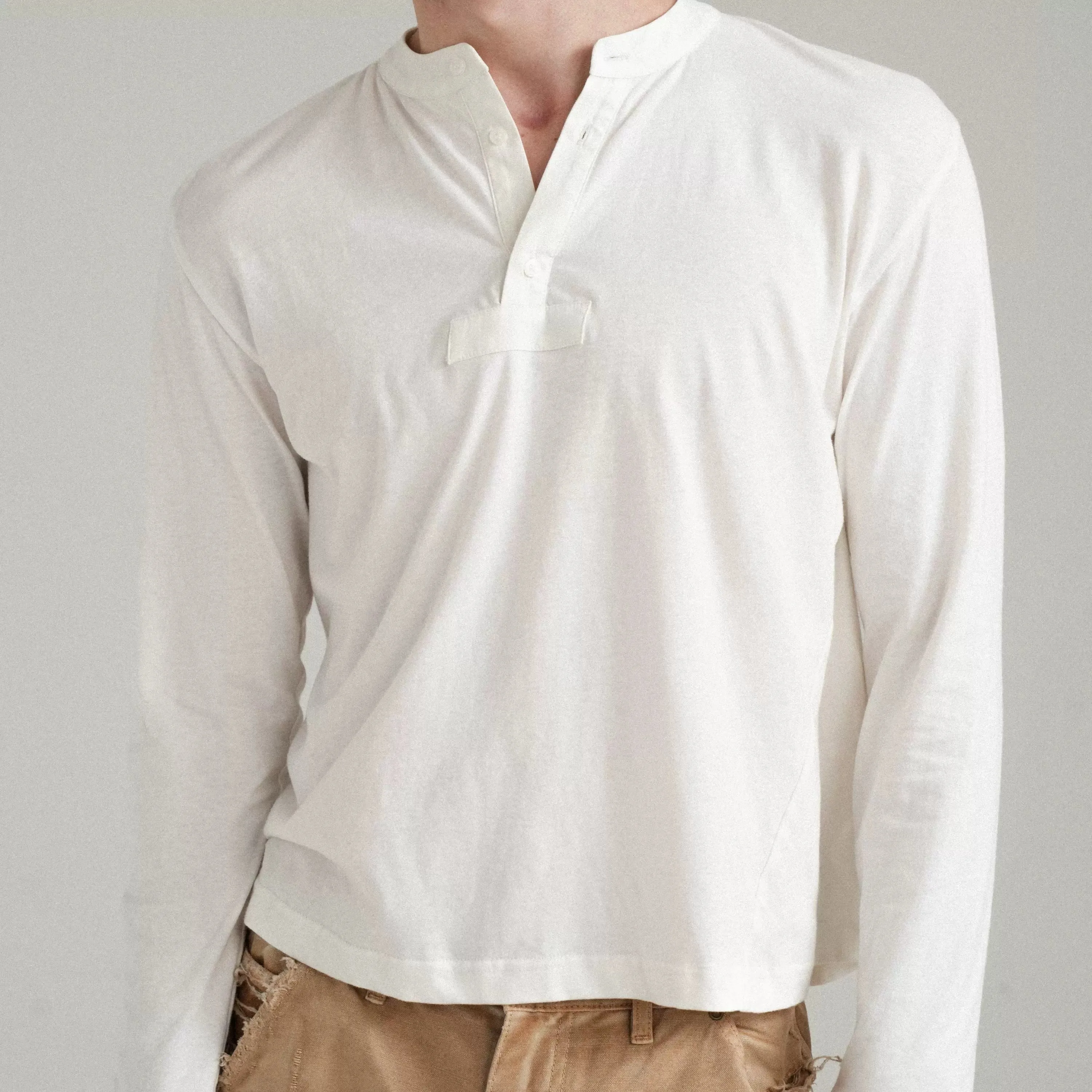 Henley Collar Lightweight Shirt