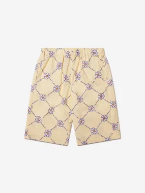 MARNI Baby Girls Flower Trousers in Cream