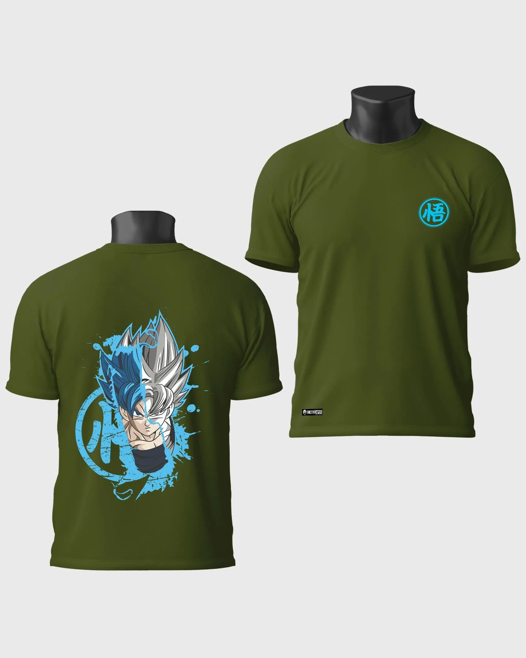 Mens Regular Tshirt Anime Dragonballz Goku