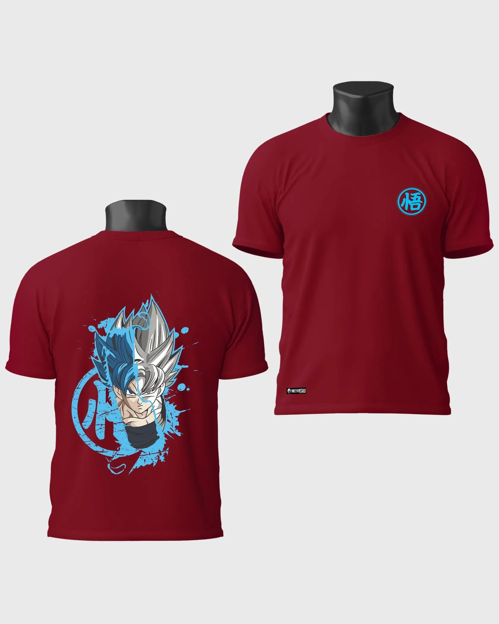 Mens Regular Tshirt Anime Dragonballz Goku