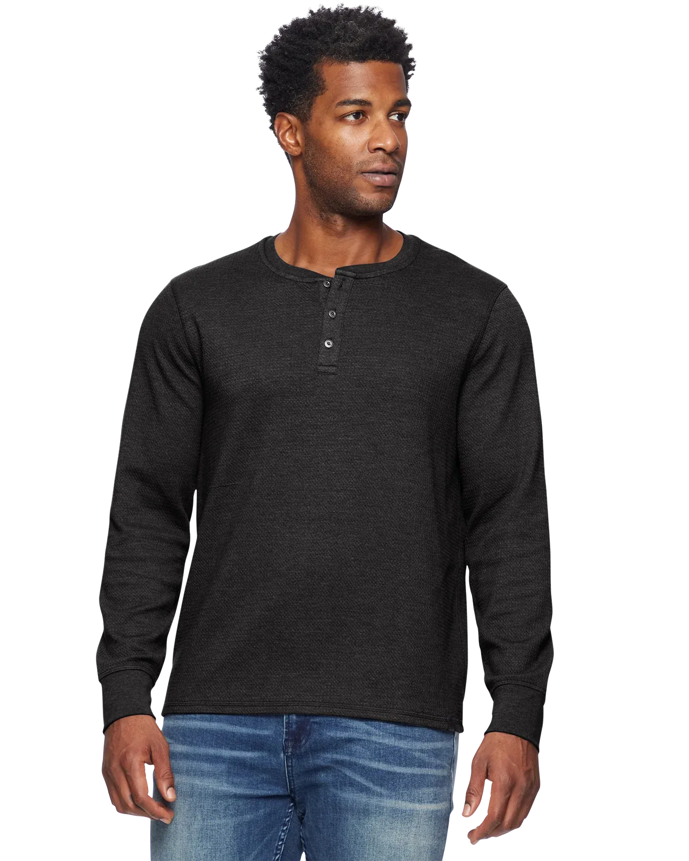 Owen Soft Waffle Henley
