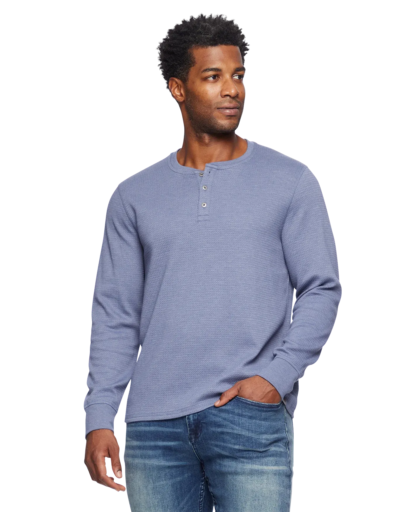 Owen Soft Waffle Henley
