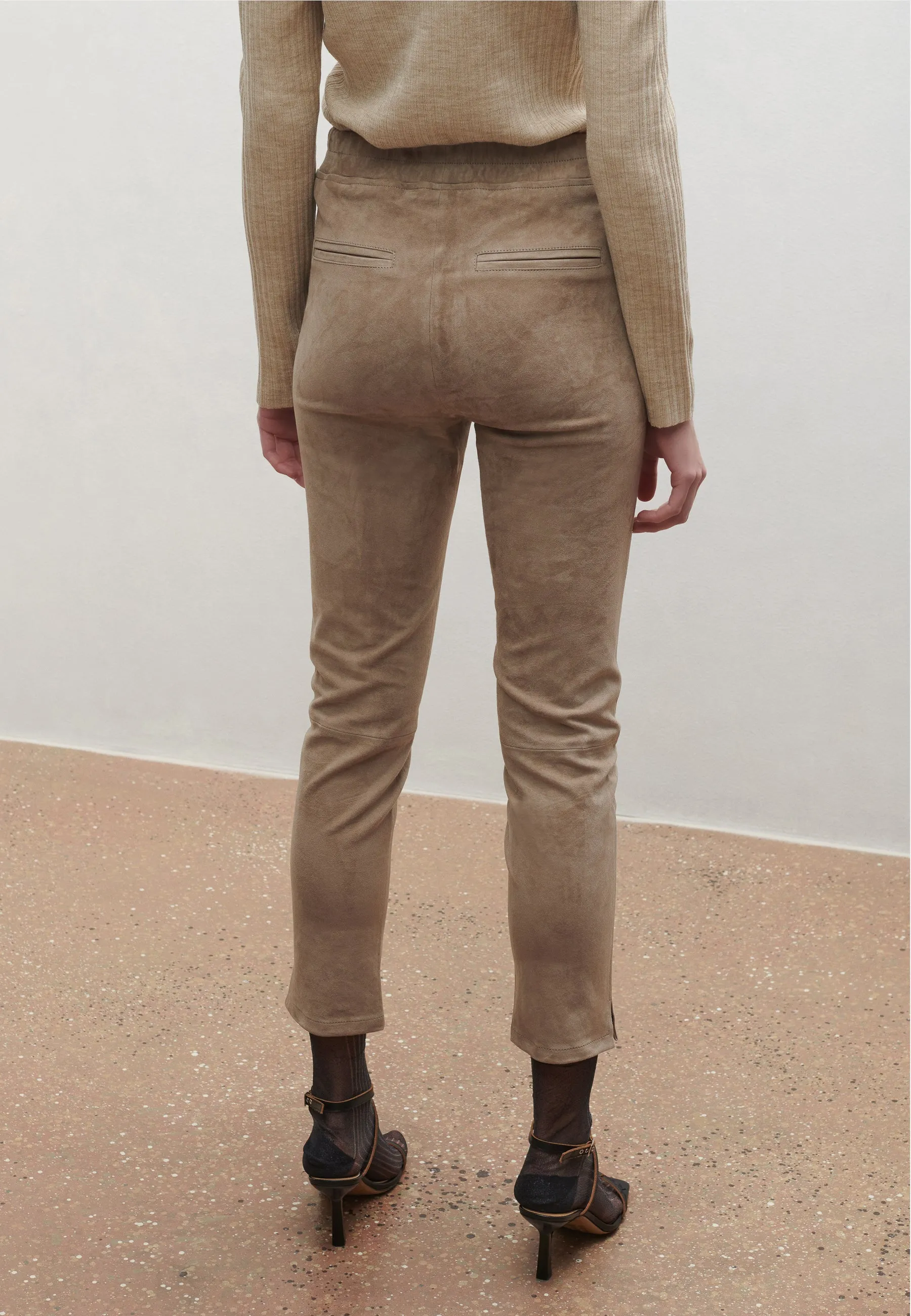 PROVENCE | Suede chino legging