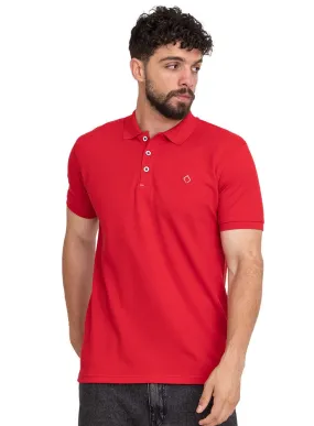 Racing Red Basic Polo