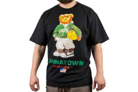 Smiley Sketch Basketball Bear Tee