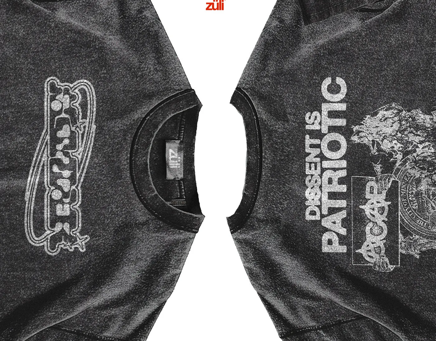 WASHED T-Shirt Mockup