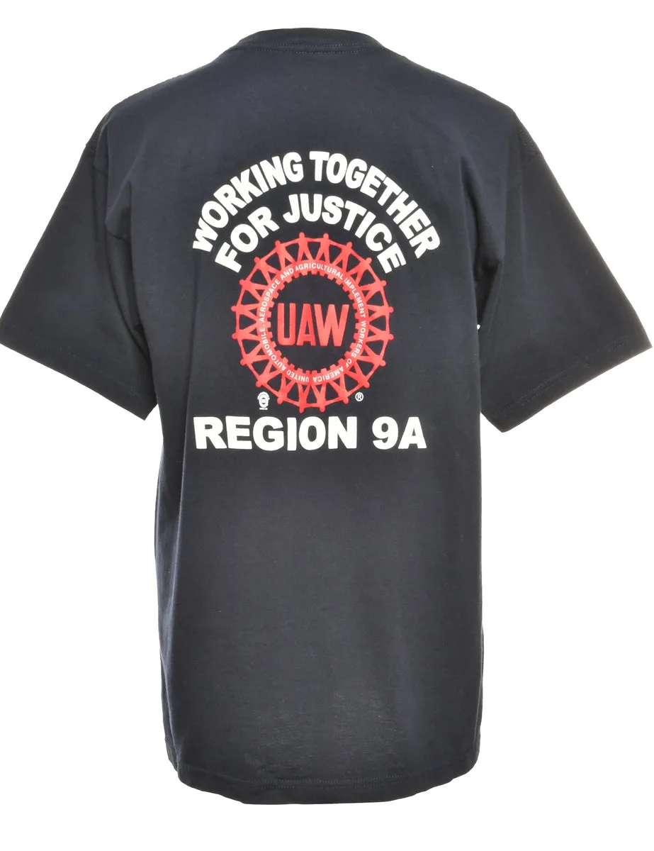 Workers Union Printed T-shirt - L